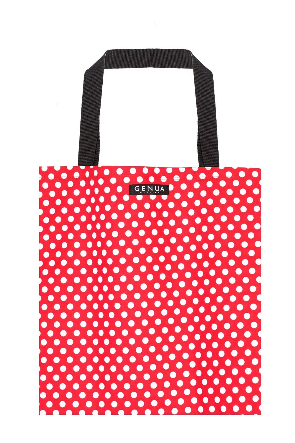 SHOPPER POIS ROSSO, Colore: Pois Rosso