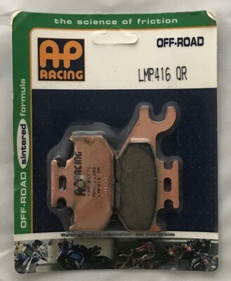 AP Racing Bremsbelag hinten bis BJ.2012