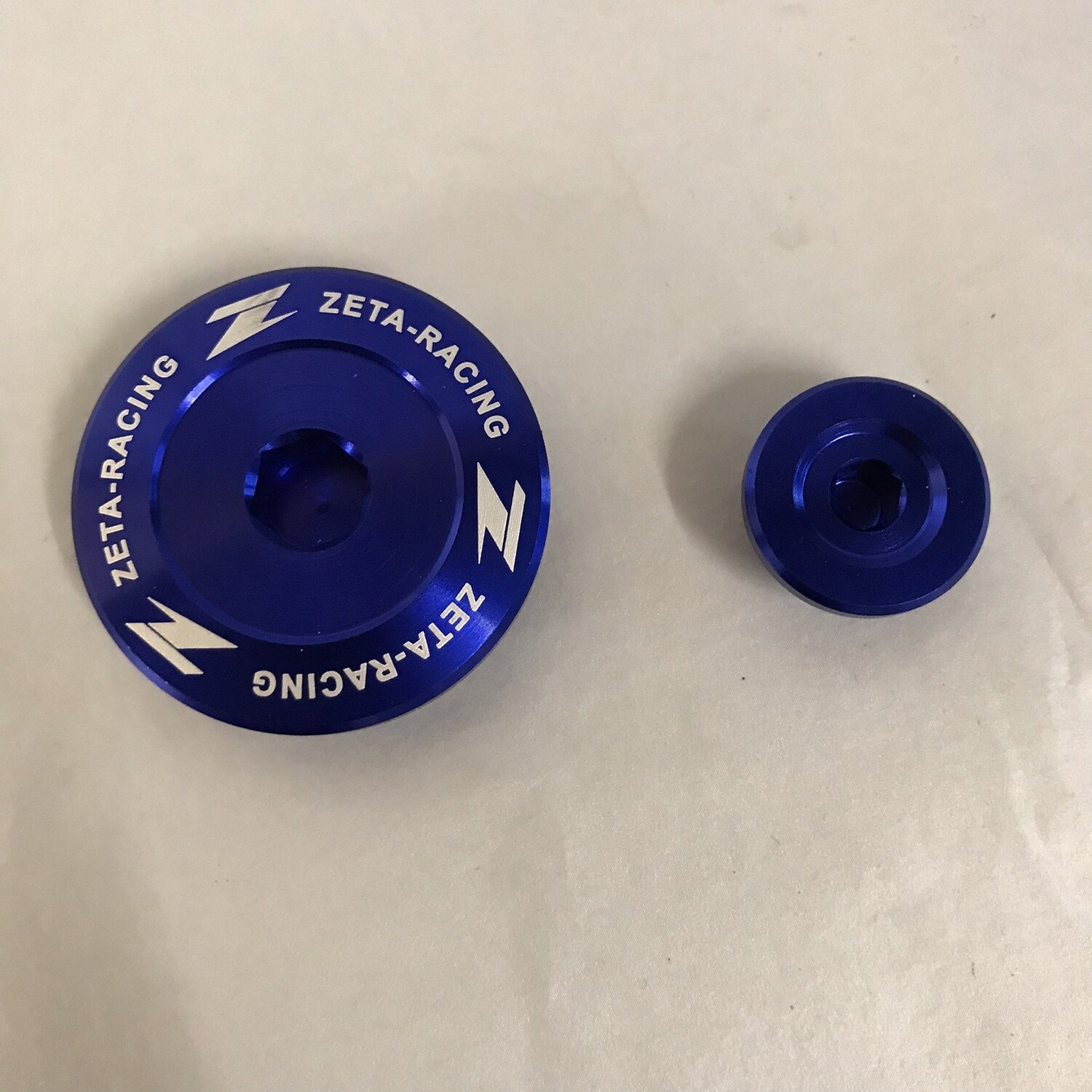 Zeta Inspektionsschrauben Blau