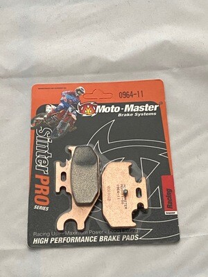 MotoMaster Bremsbelag hinten bis BJ.2012