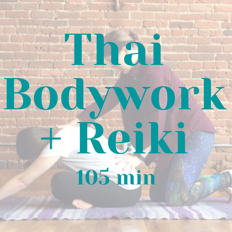 105 Minute Thai Bodywork + Reiki