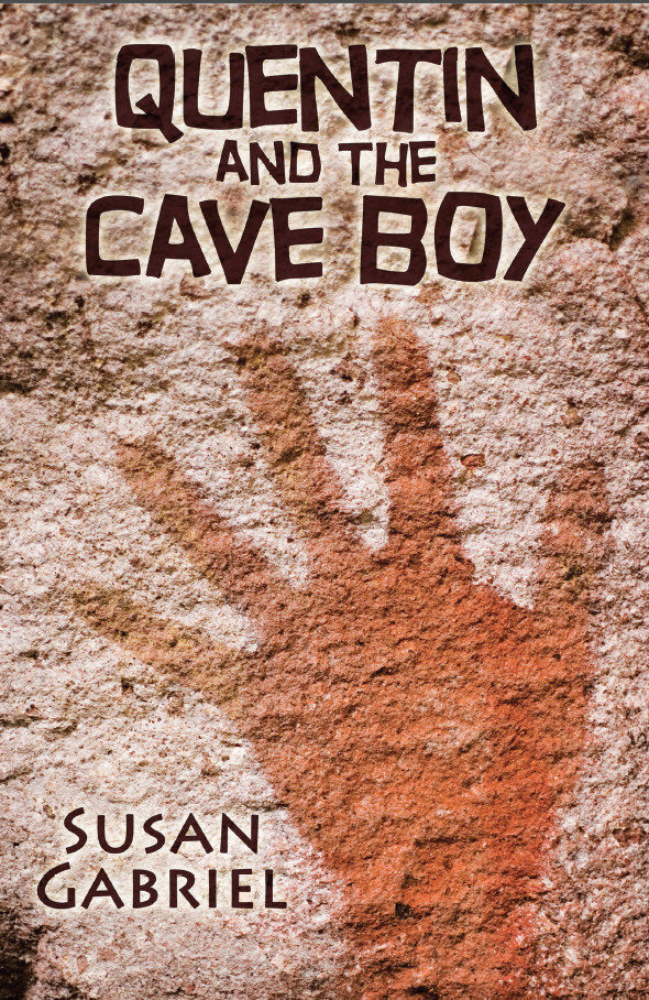 Quentin and the Cave boy - paperback, autographed by author