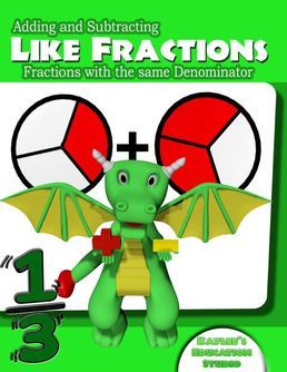 Adding and subtracting like Fractions Workbook