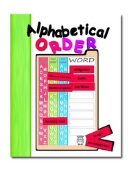 Alphabetical Order Word Sorts - File folder game