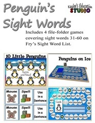Penguin&#39;s Sight Words