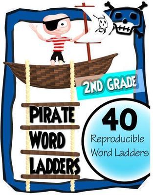 Second grade pirate word ladders