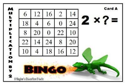 Multiplication Bingo
