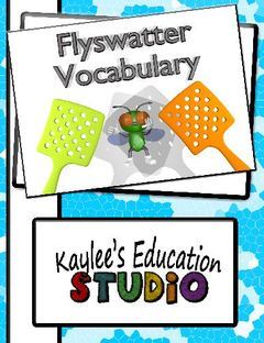 Flyswatter Vocabulary - 3rd grade