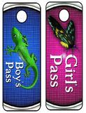 Bathroom and Hall Passes - Set 1