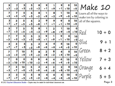 Make 10 Hidden Picture Puzzles