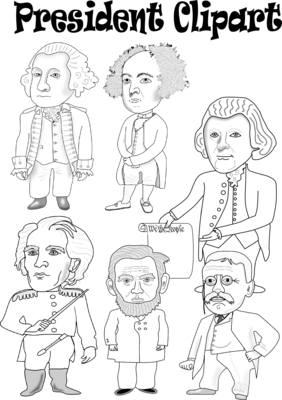 Clipart - President Set