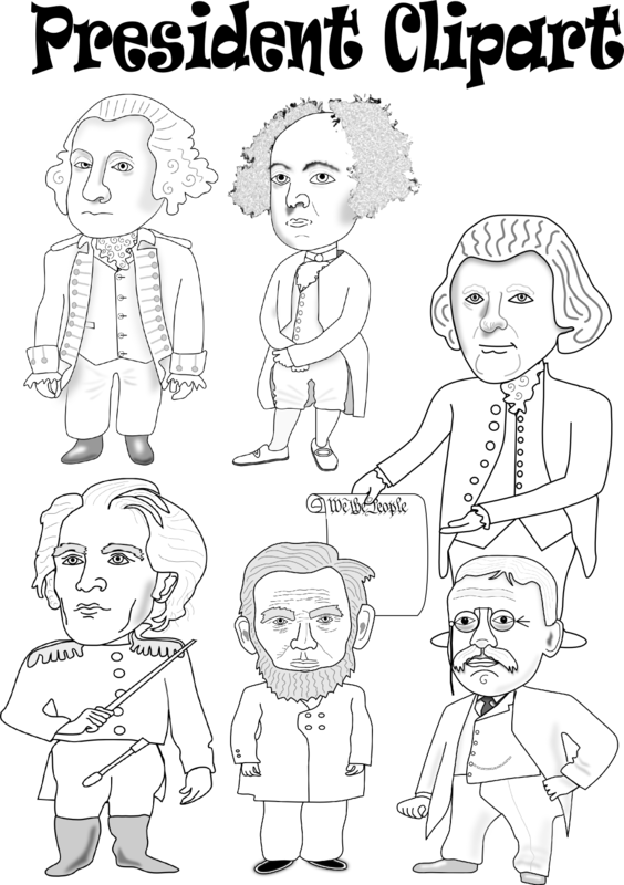 Clipart - President Set