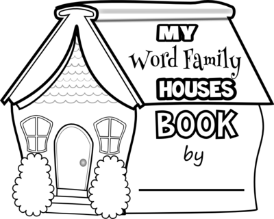 Word Family Houses Worksheets