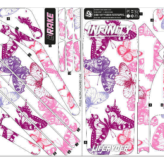 Butterflies (stickers only)