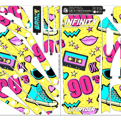 90's (stickers only)