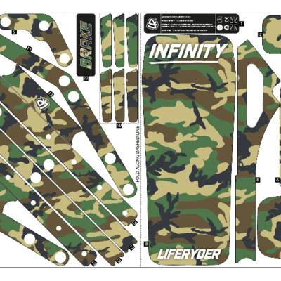 Army Camo (stickers only)