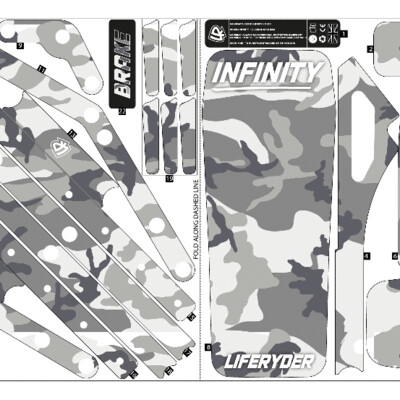 Arctic Camo (stickers only)