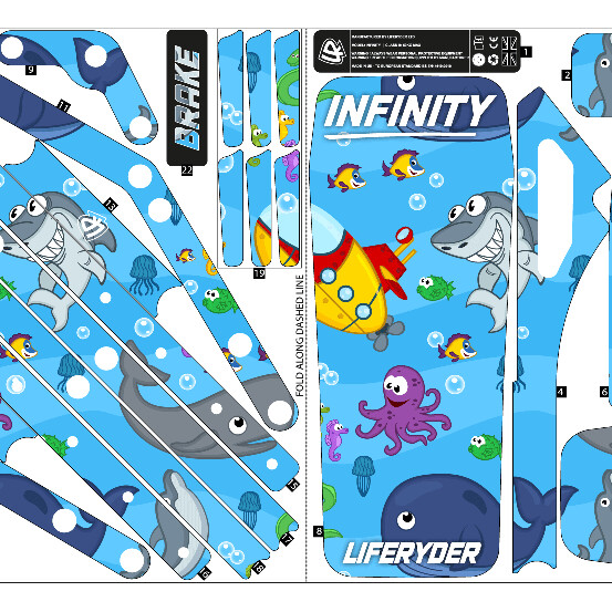 Under the Sea (stickers only)