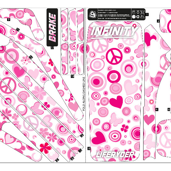 Peace & Love (stickers only)