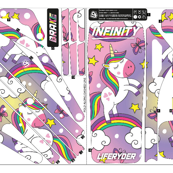 Unicorn (stickers only)