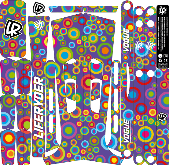 Psychedelic Circles (Stickers Only)