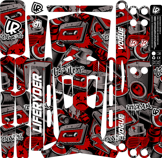 Red Mist (Stickers Only)