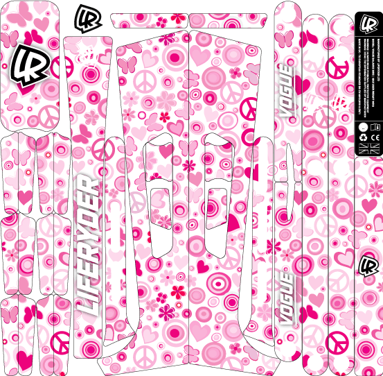 Peace & love (Stickers Only)