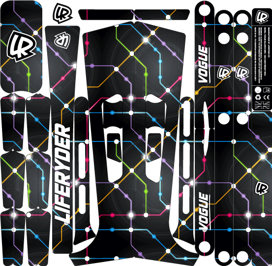 Cyber Metro (Stickers Only)