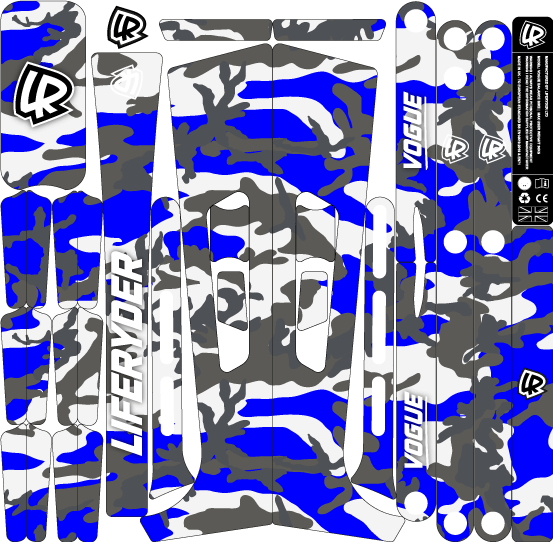 Blue Storm (Stickers Only)