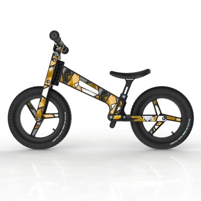 Balance bike for toddlers and young children – LIFERYDER VOGUE for ages 18 months to 5 years - Gold Colours