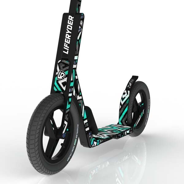 Big Wheel Scooter for Kids | Spearmint Maze | LIFERYDER