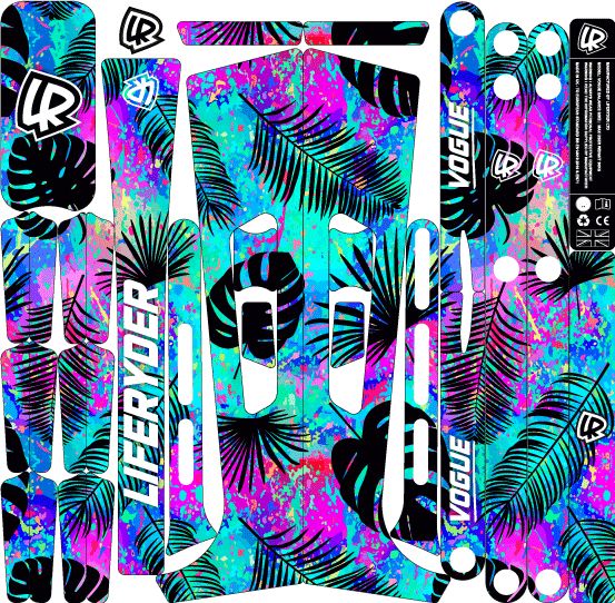 Neon Palm (Stickers Only)
