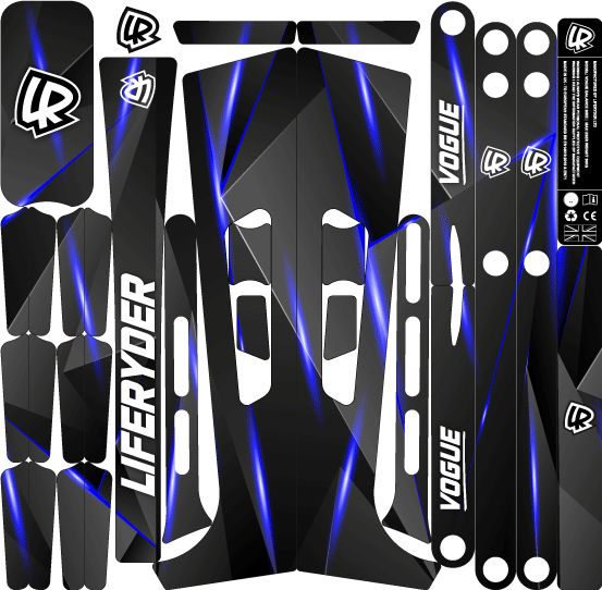 Blue Stealth (Stickers Only)