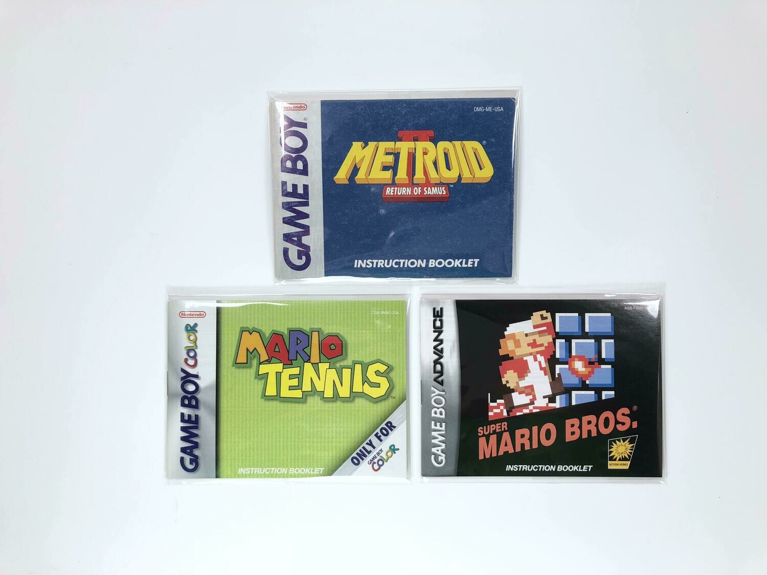 Gameboy Manual Bags (100 Pack)