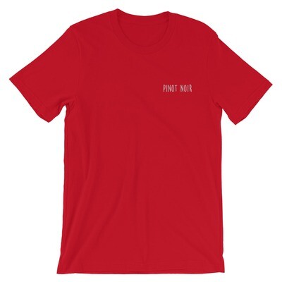 COLOURFUL PINOT NOIR T-SHIRT (RED) COLOURFUL PINOT NOIR T-SHIRT (RED)
