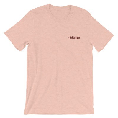 COLOURFUL CHARDONNAY T-SHIRT (PEACH) COLOURFUL CHARDONNAY T-SHIRT (PEACH)