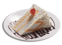 Torta merengue lucuma