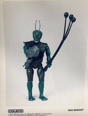 Vintage SECTAURS Original Prototype photo, Bandor insect figure