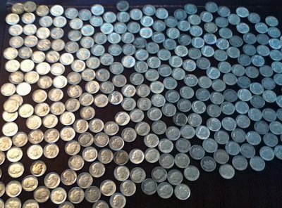 Silver Roosevelt Dimes
