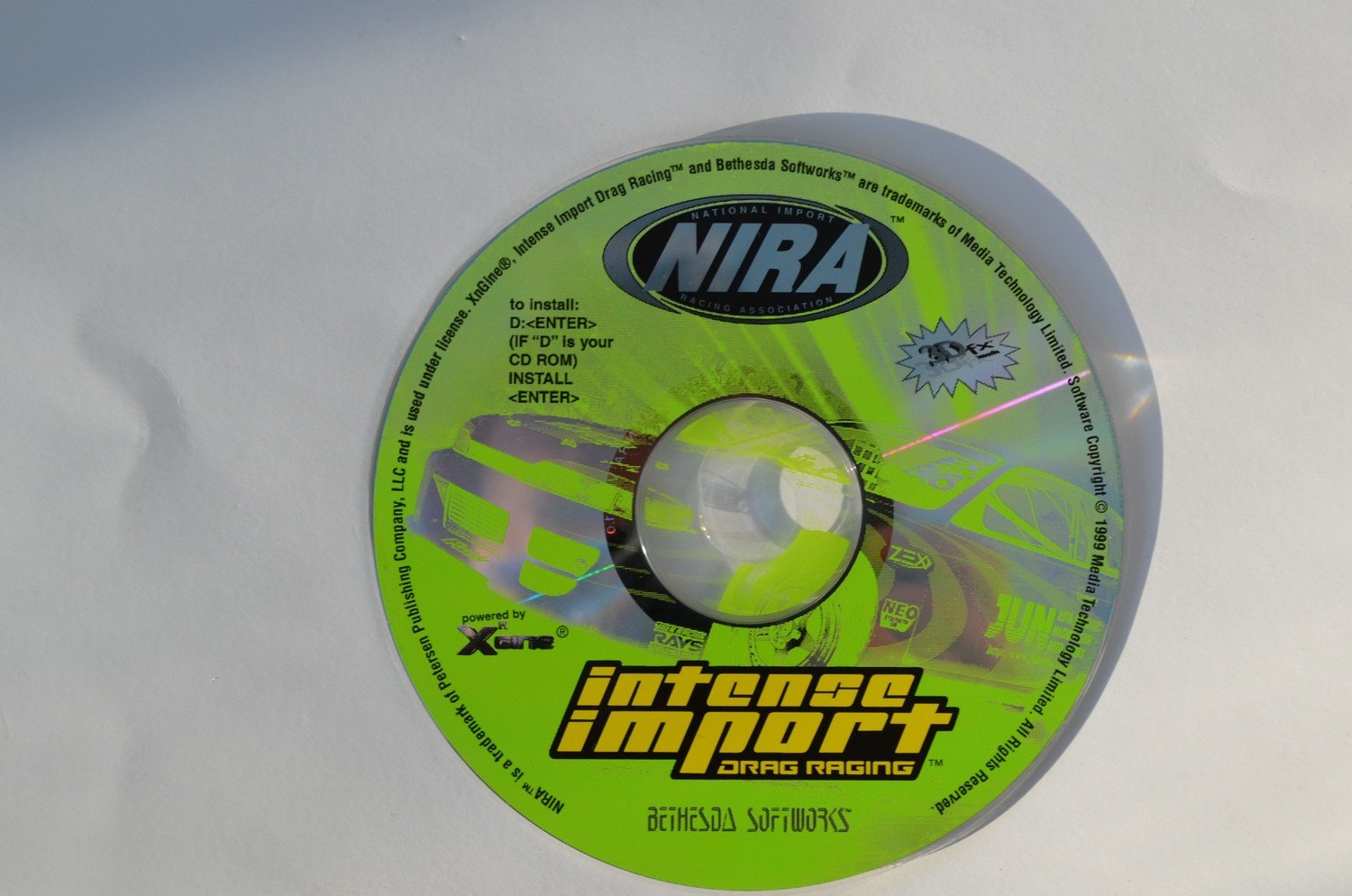 NIRA Intense Import Drag Racing Disk Only