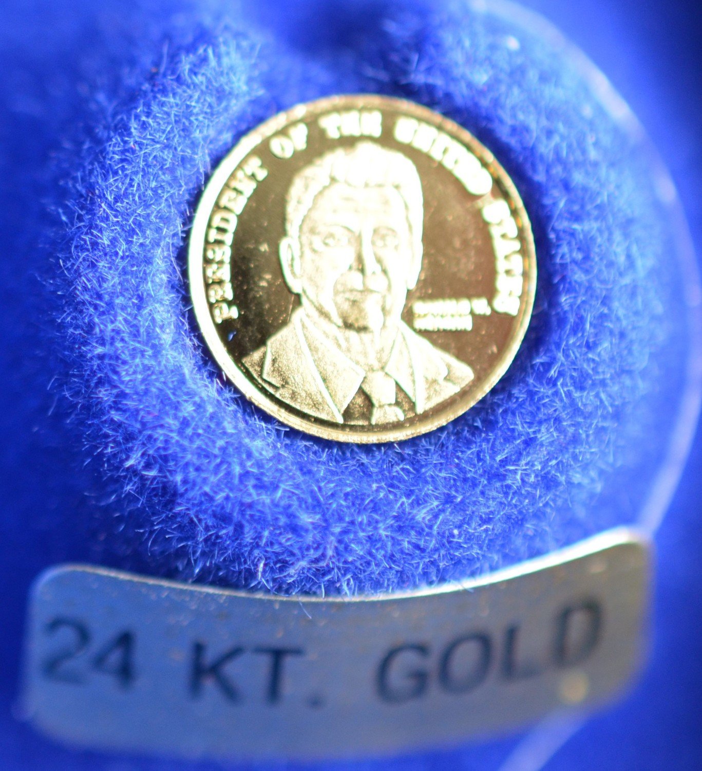 Ronald Reagan President Inauguration Gold Proof