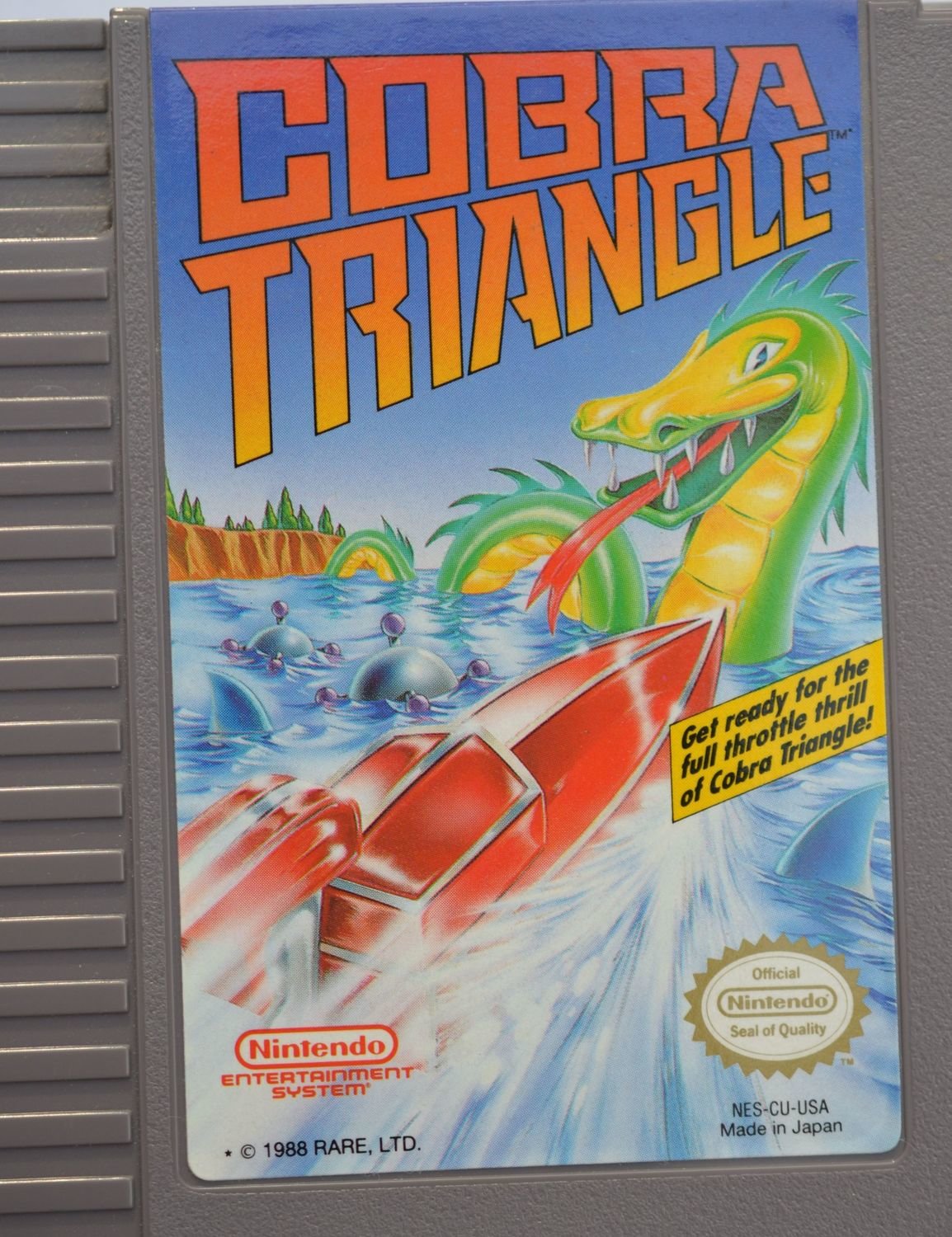 Cobra Triangle - NES Nintendo Boat Racing Game