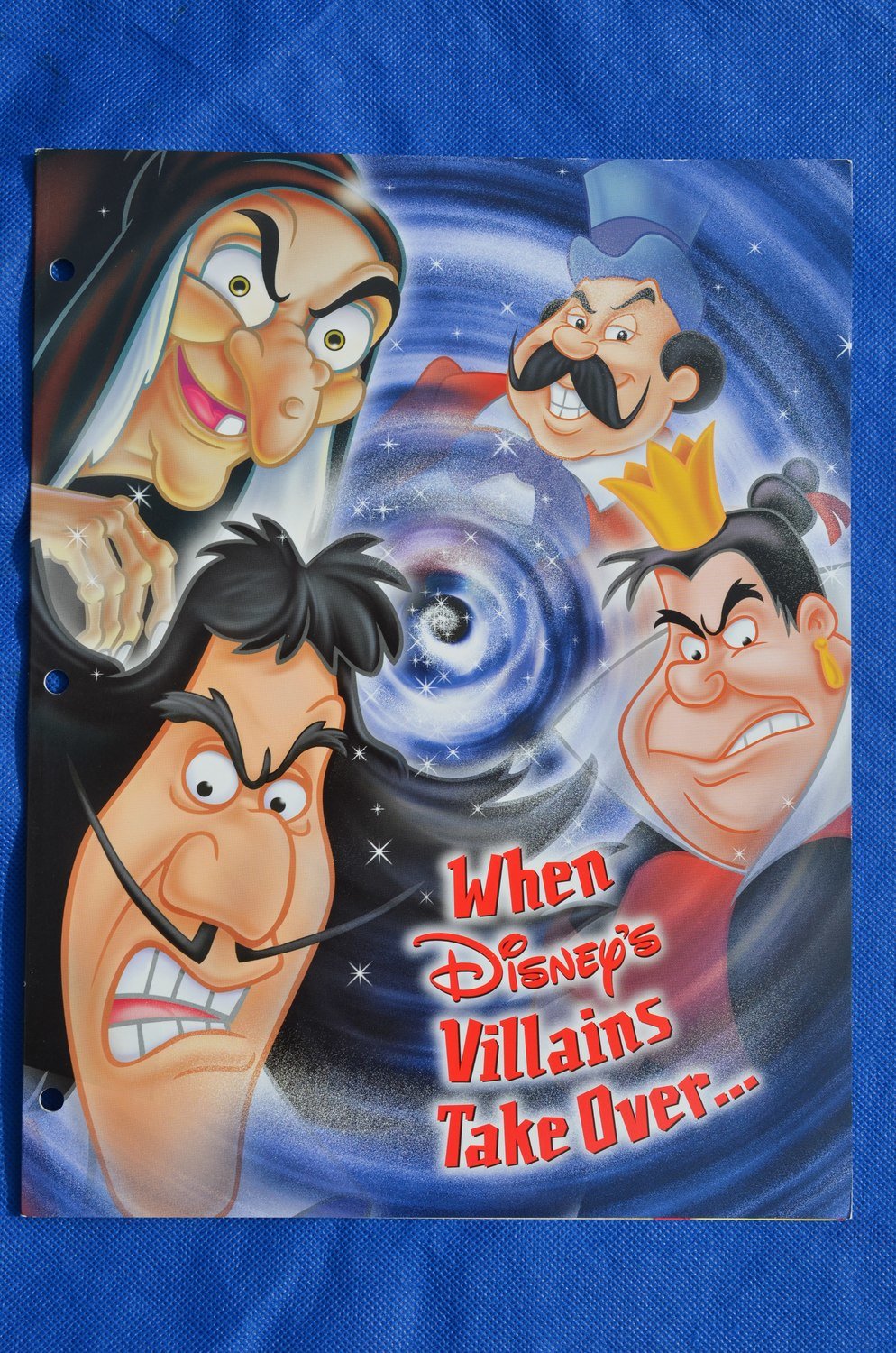 Video Game Ad Advertising Fact Sheet ~ Disney&#39;s Villains Revenge