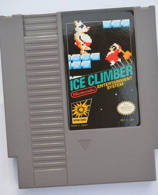Ice Climber - Nintendo Nes Cartridge With Sleeve Mattel