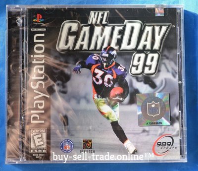 NFL Game day 99 Playstation *Still Sealed Brand New*
