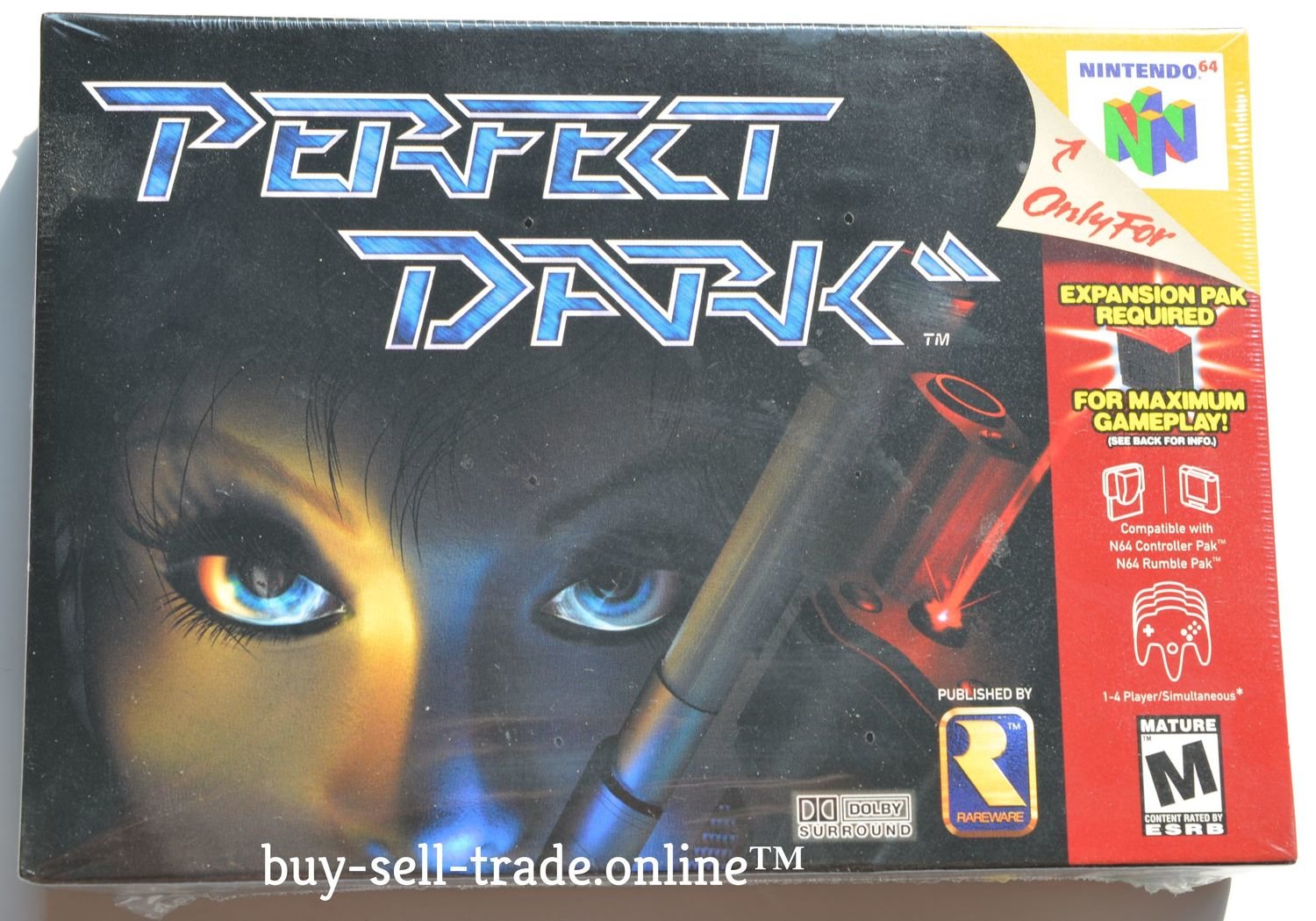 Factory Sealed Perfect Dark (Nintendo 64)