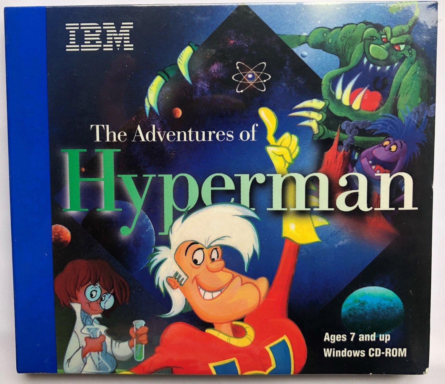 The Adventures of Hyperman Brand New Sealed  IBM (PC, 1995)