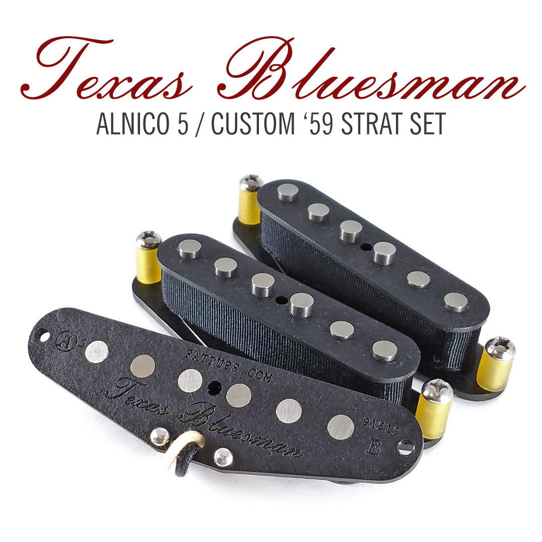 Texas Bluesman Strat® Pickups