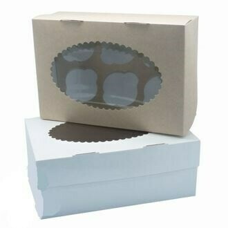 Упаковка для 6 капкейков двусторонняя Pasticciere 25х17х10 см