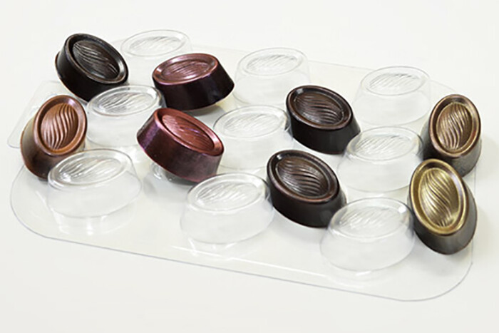 Пластиковая форма для шоколада Конфеты Маркиза